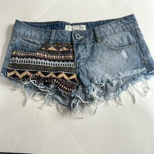 Jean shorts